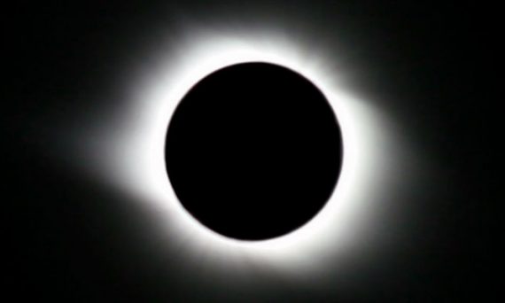 View of Total Solar Eclipse