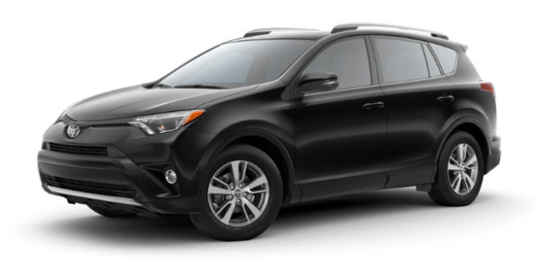 Black 2018 Toyota RAV4 Exterior
