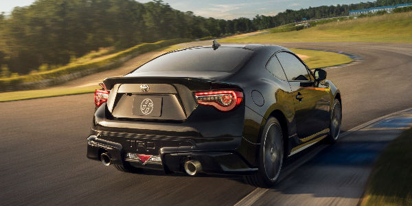 Picture of a 2019 Toyota 86 Rear Exterior on a Track