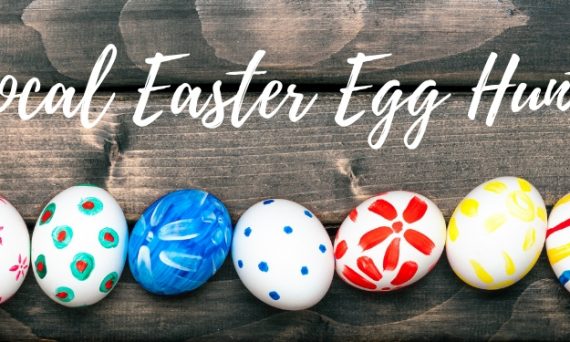 local easter egg hunts banner