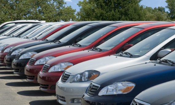 used vehicles lined up
