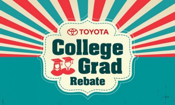 college grad rebate banner
